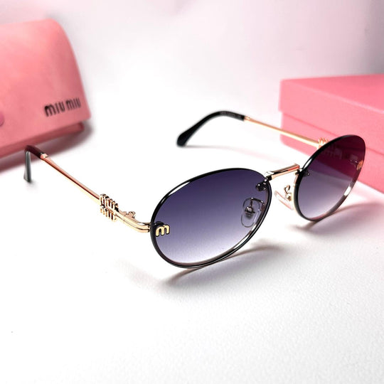 Miu Miu Oval A54S - Purple Gradient - Giiz store
