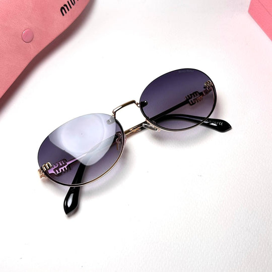Miu Miu Oval A54S - Purple Gradient - Giiz store