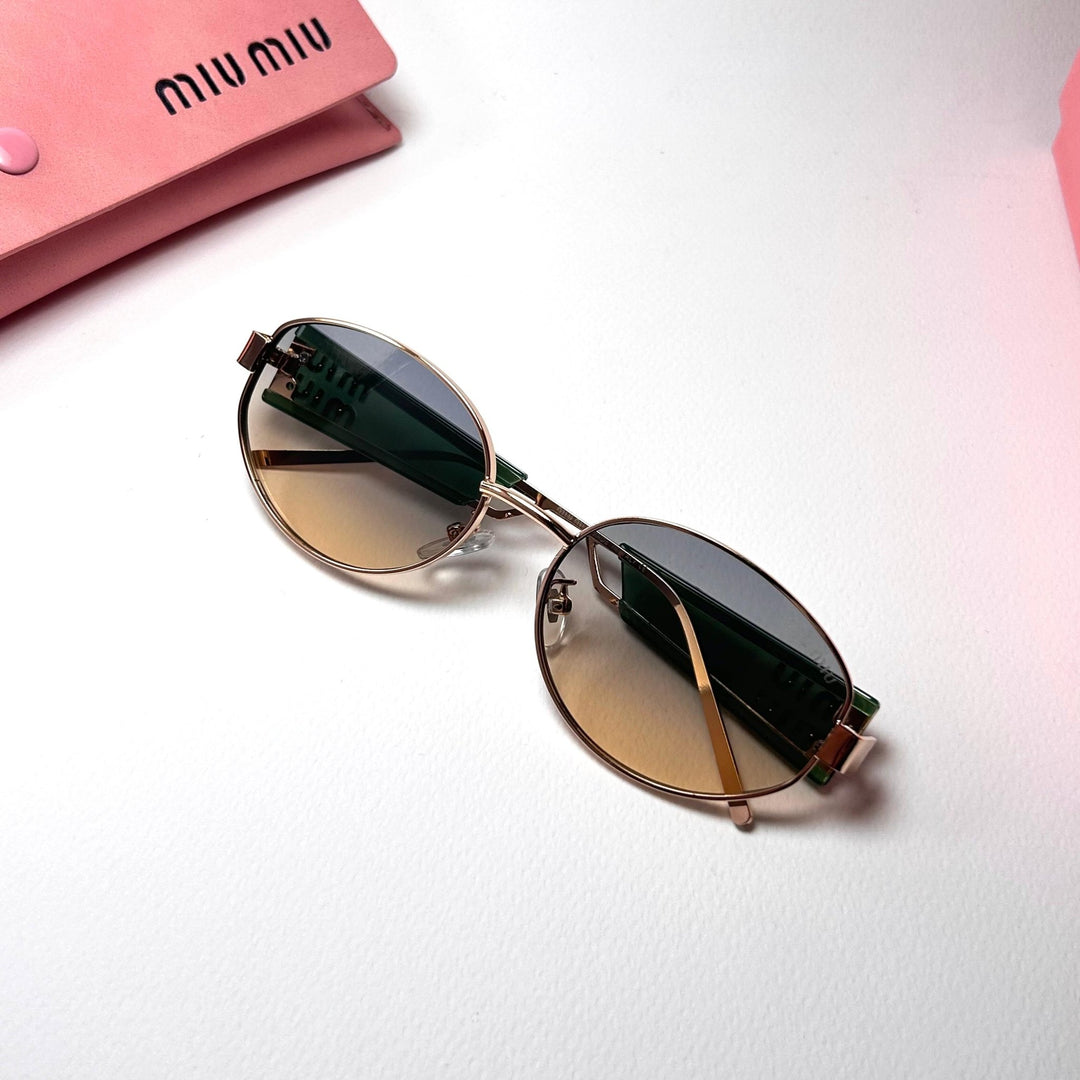 Miu Miu Oval MU53WS - Peach Gradient - Giiz store