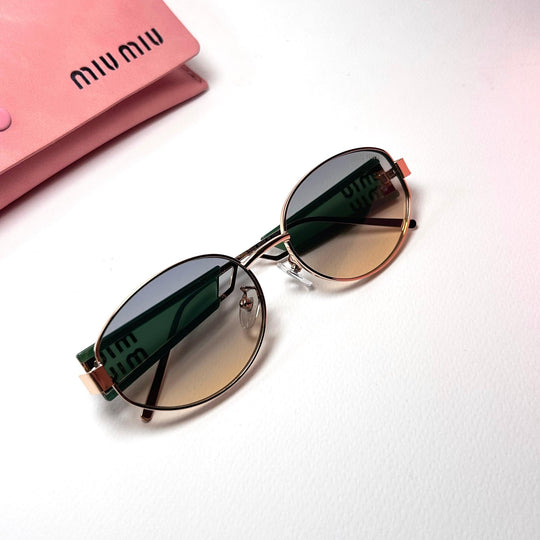 Miu Miu Oval MU53WS - Peach Gradient - Giiz store
