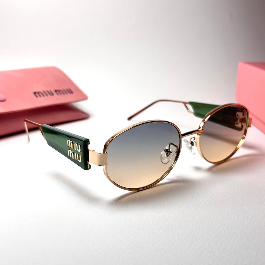 Miu Miu Oval MU53WS - Peach Gradient - Giiz store