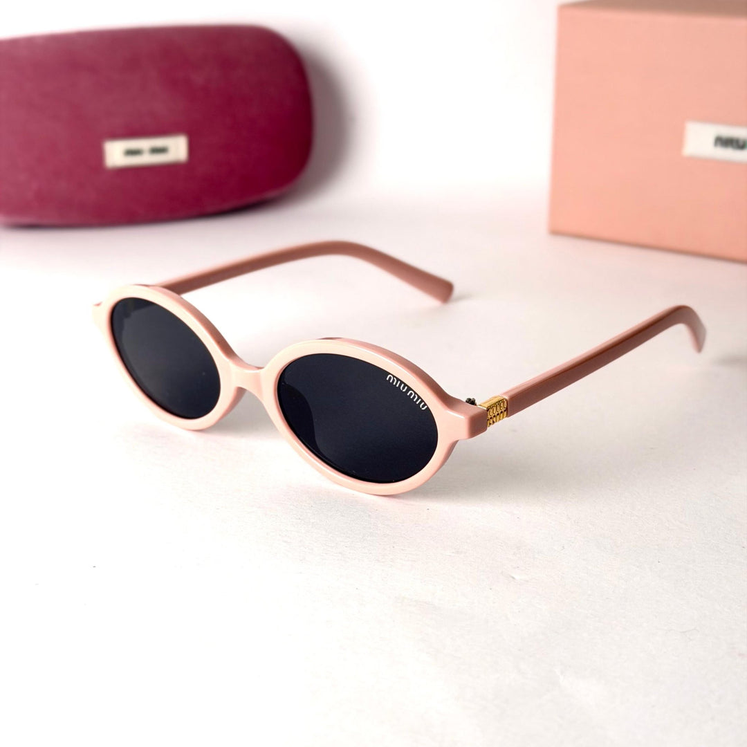 Miu Miu Oval – Pink - Giiz store