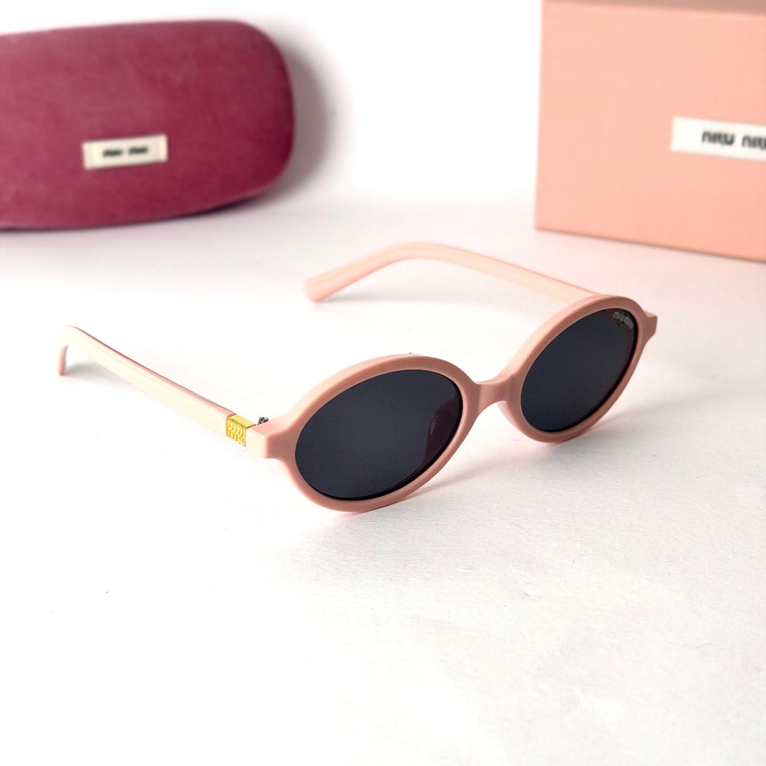 Miu Miu Oval – Pink - Giiz store