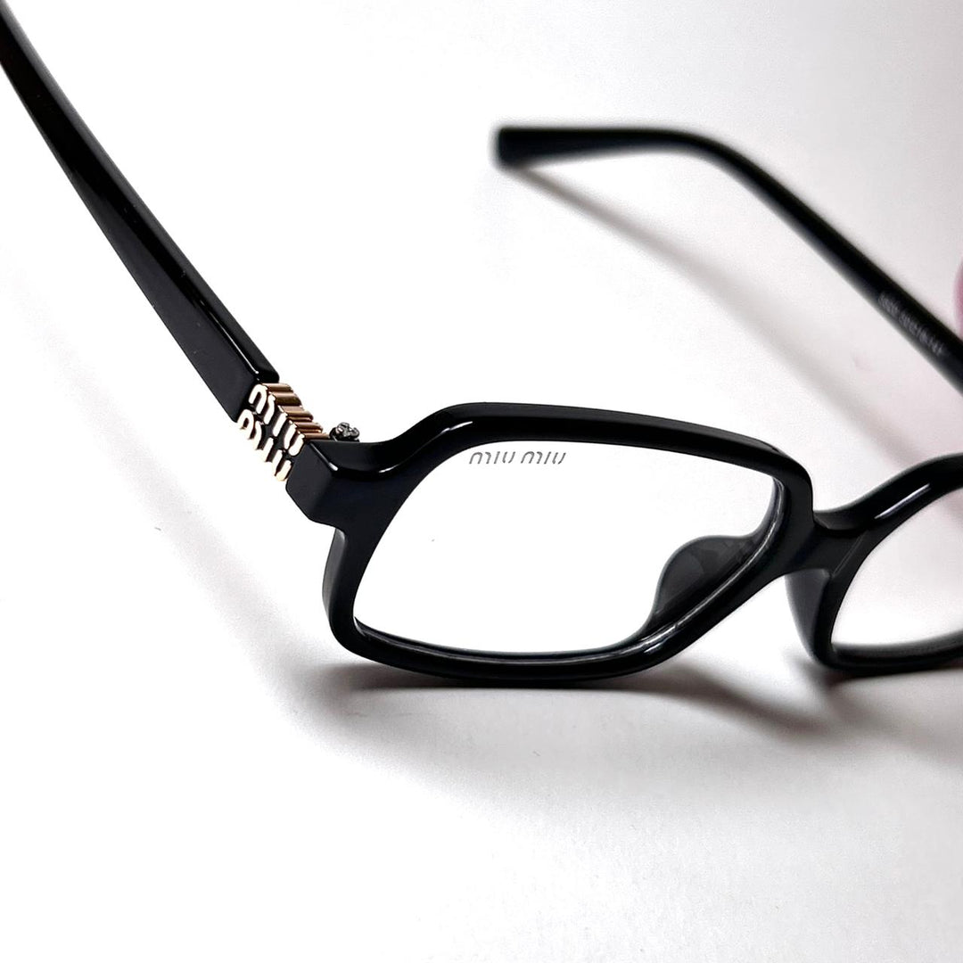 Miu Miu Rectangular Regard - Black Nude - Giiz store