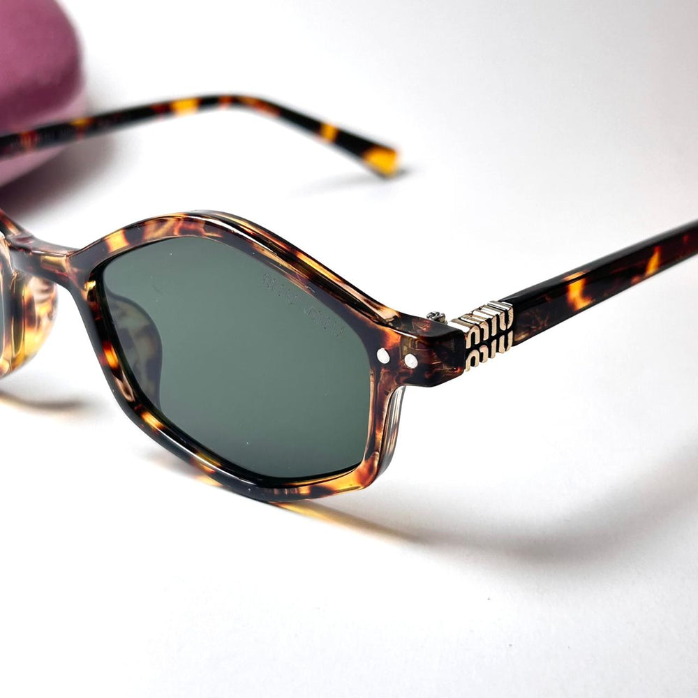 Miu Miu Regard Geo - Tigerl Oily Green - Giiz store