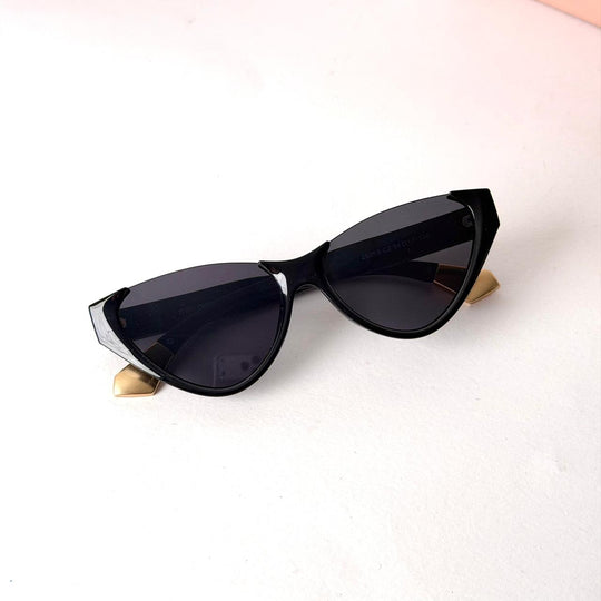 MIU MIU Sleek Cat-Eye – Black Grey - Giiz store