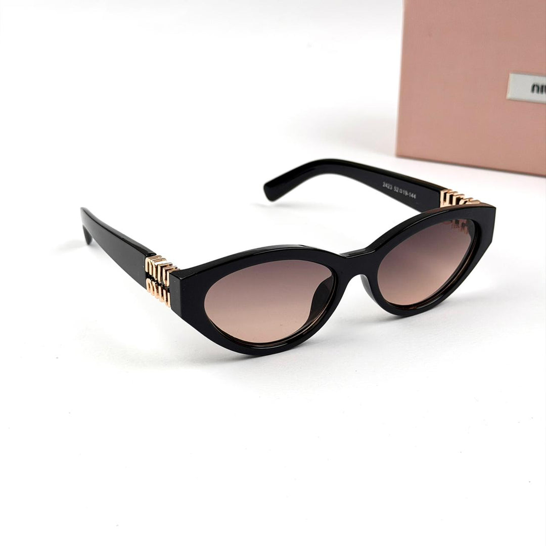 Miu Miu SMUA04 Cat Eye - Black Brown Gradient - Giiz store
