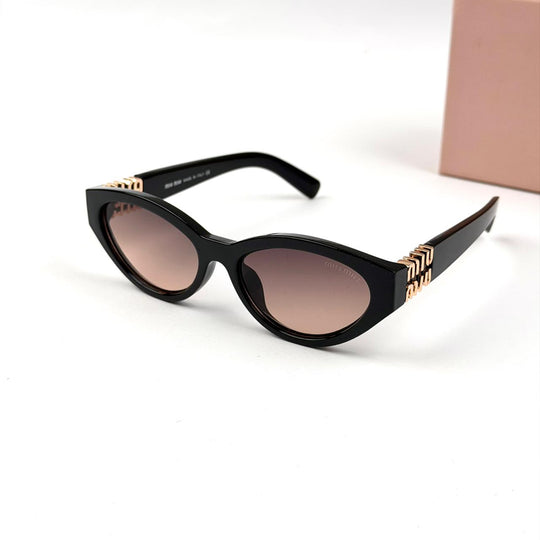 Miu Miu SMUA04 Cat Eye - Black Brown Gradient - Giiz store