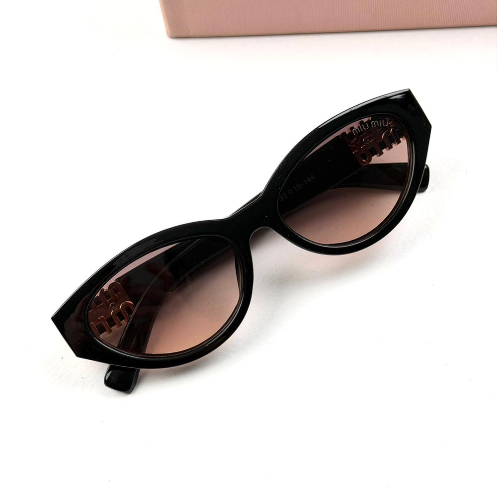 Miu Miu SMUA04 Cat Eye - Black Brown Gradient - Giiz store