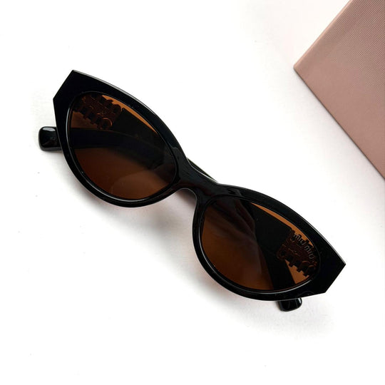 Miu Miu SMUA04 Cat Eye - Brown - Giiz store
