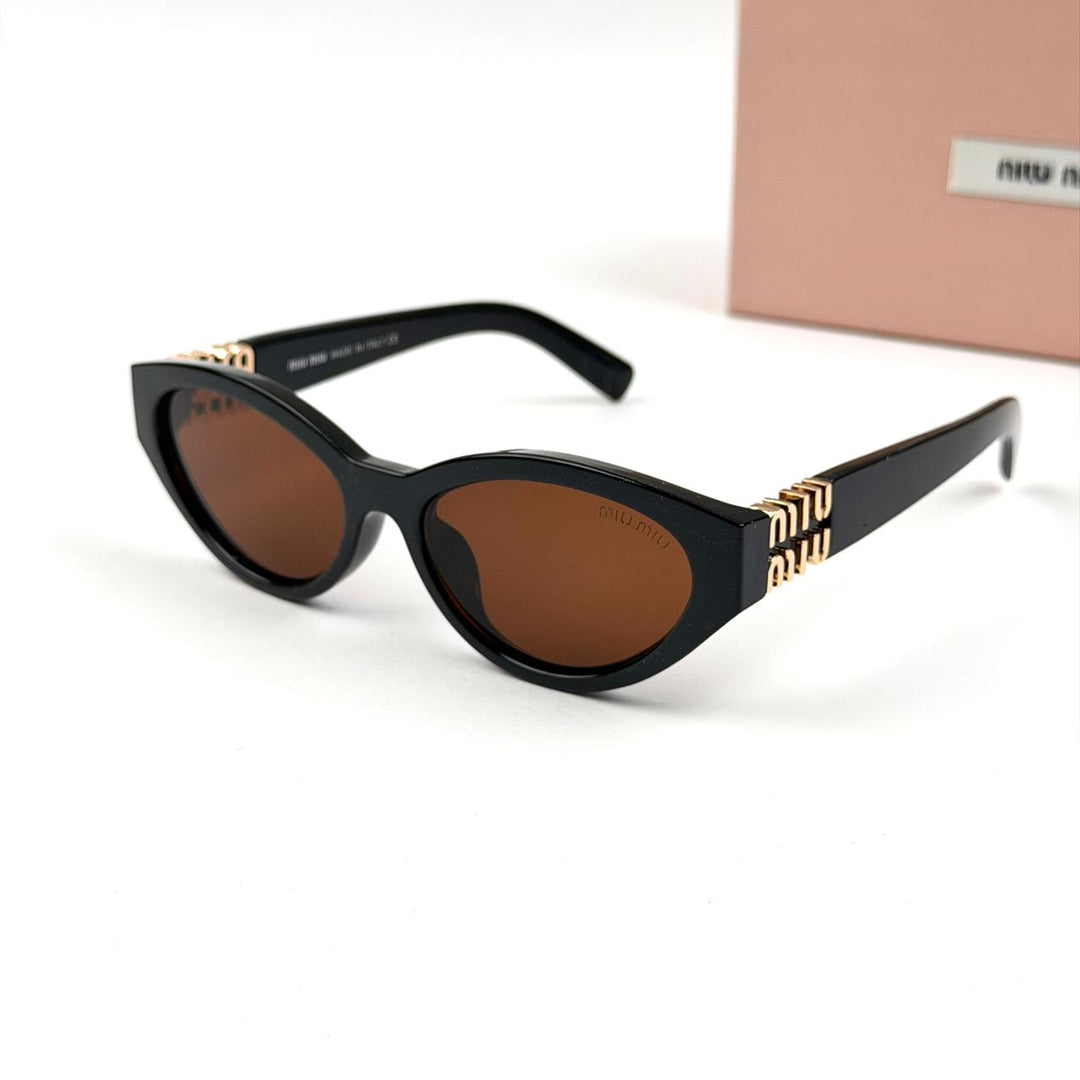 Miu Miu SMUA04 Cat Eye - Brown - Giiz store