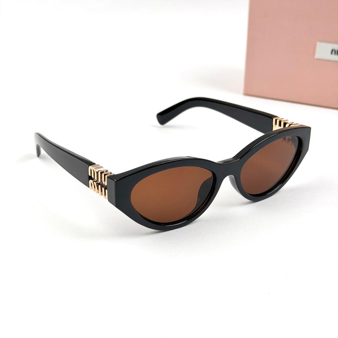 Miu Miu SMUA04 Cat Eye - Brown - Giiz store