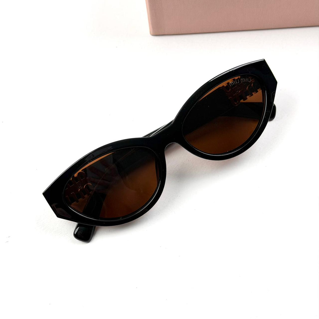 Miu Miu SMUA04 Cat Eye - Brown - Giiz store