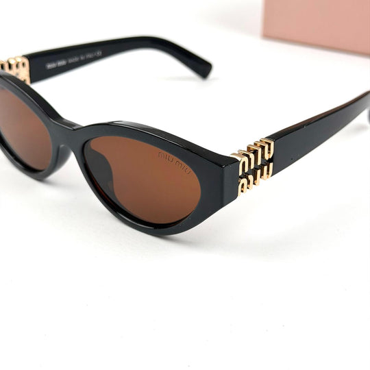 Miu Miu SMUA04 Cat Eye - Brown - Giiz store