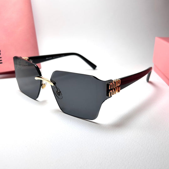 Miu Miu SMUA04 Oversized - Full Black - Giiz store