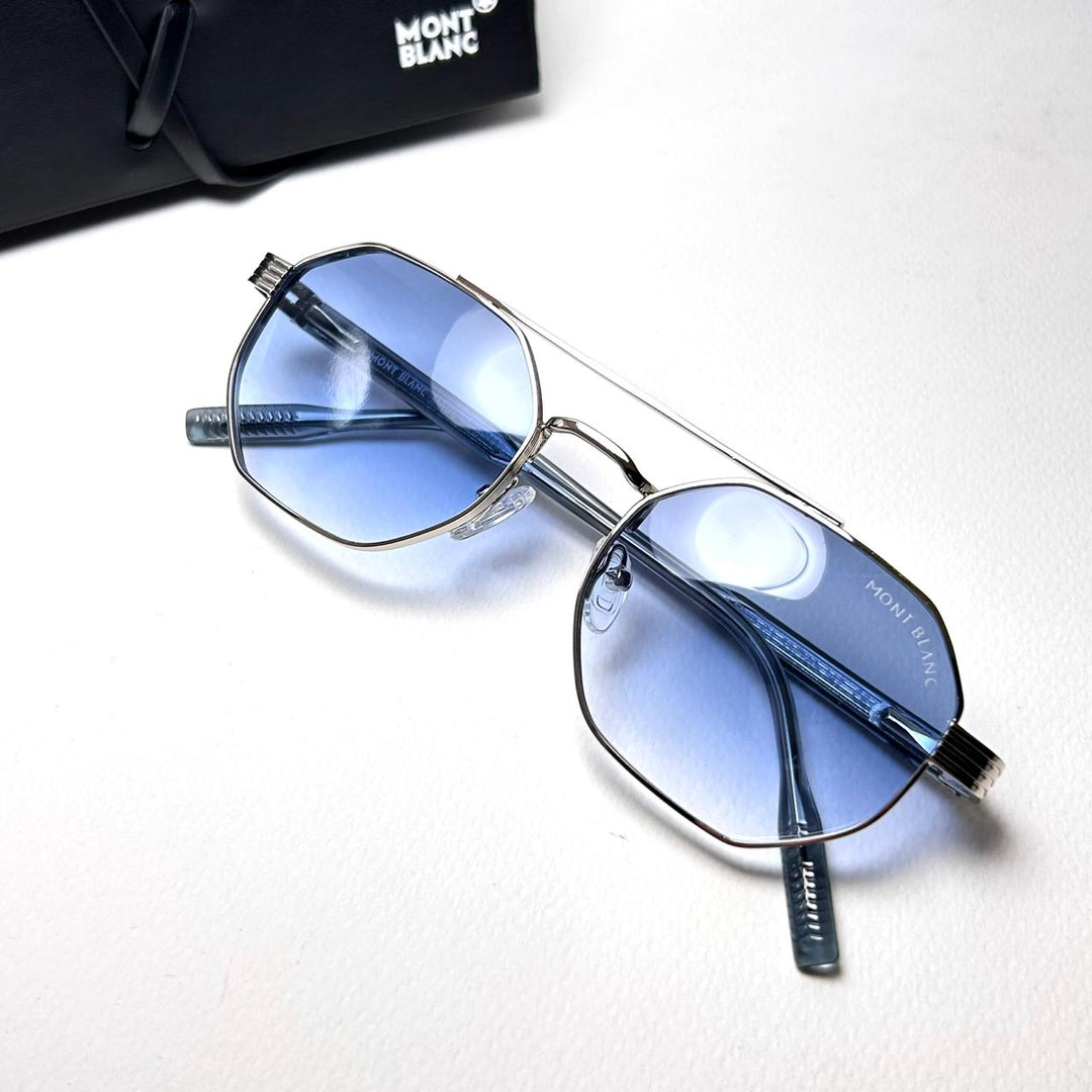 Mont Blanc Geo J53002 – Silver Blue - Giiz store