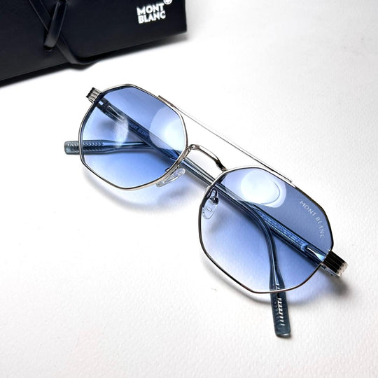 Mont Blanc Geo J53002 – Silver Blue - Giiz store