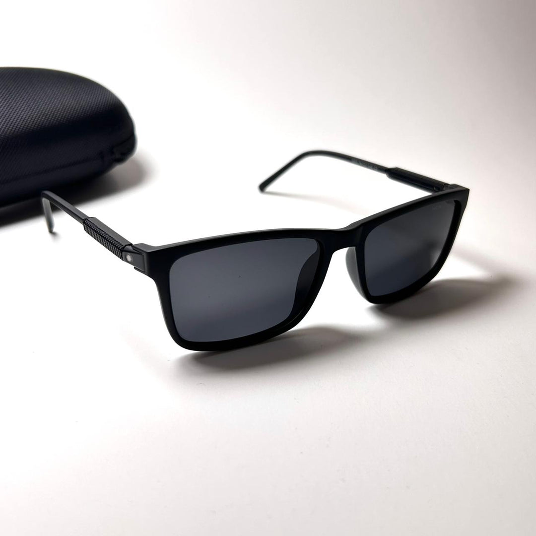 Mont Blanc Rectangular 8903 - Black - Giiz store