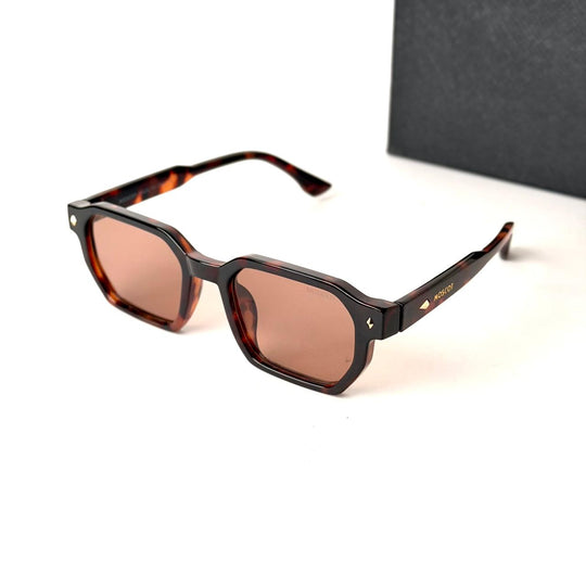 Moscot Geometric Tortoise – Brown - Giiz store