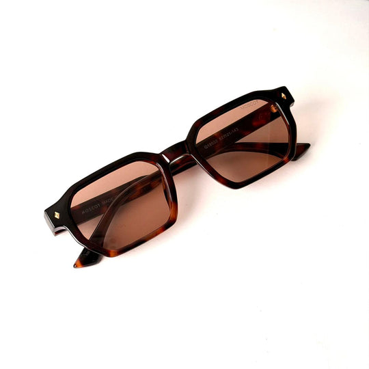 Moscot Geometric Tortoise – Brown - Giiz store