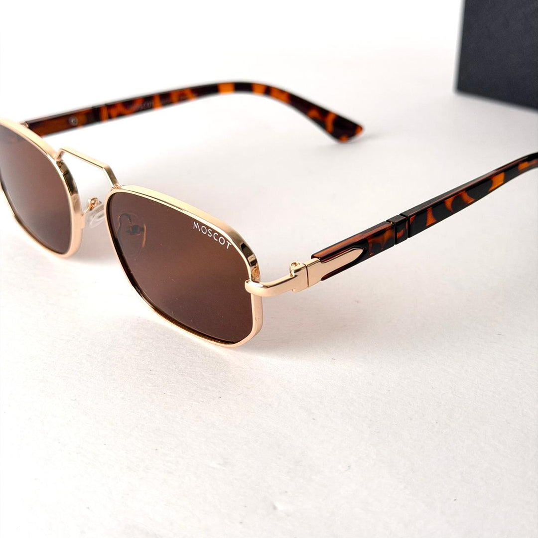 MOSCOT Hexa Classic – Gold Brown - Giiz store