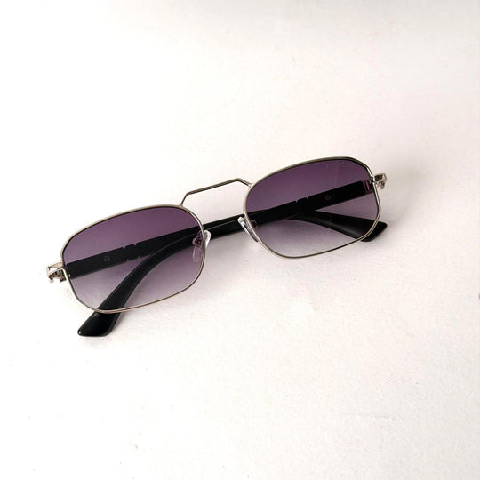 MOSCOT Hexagonal Silver – Purple Gradient - Giiz store