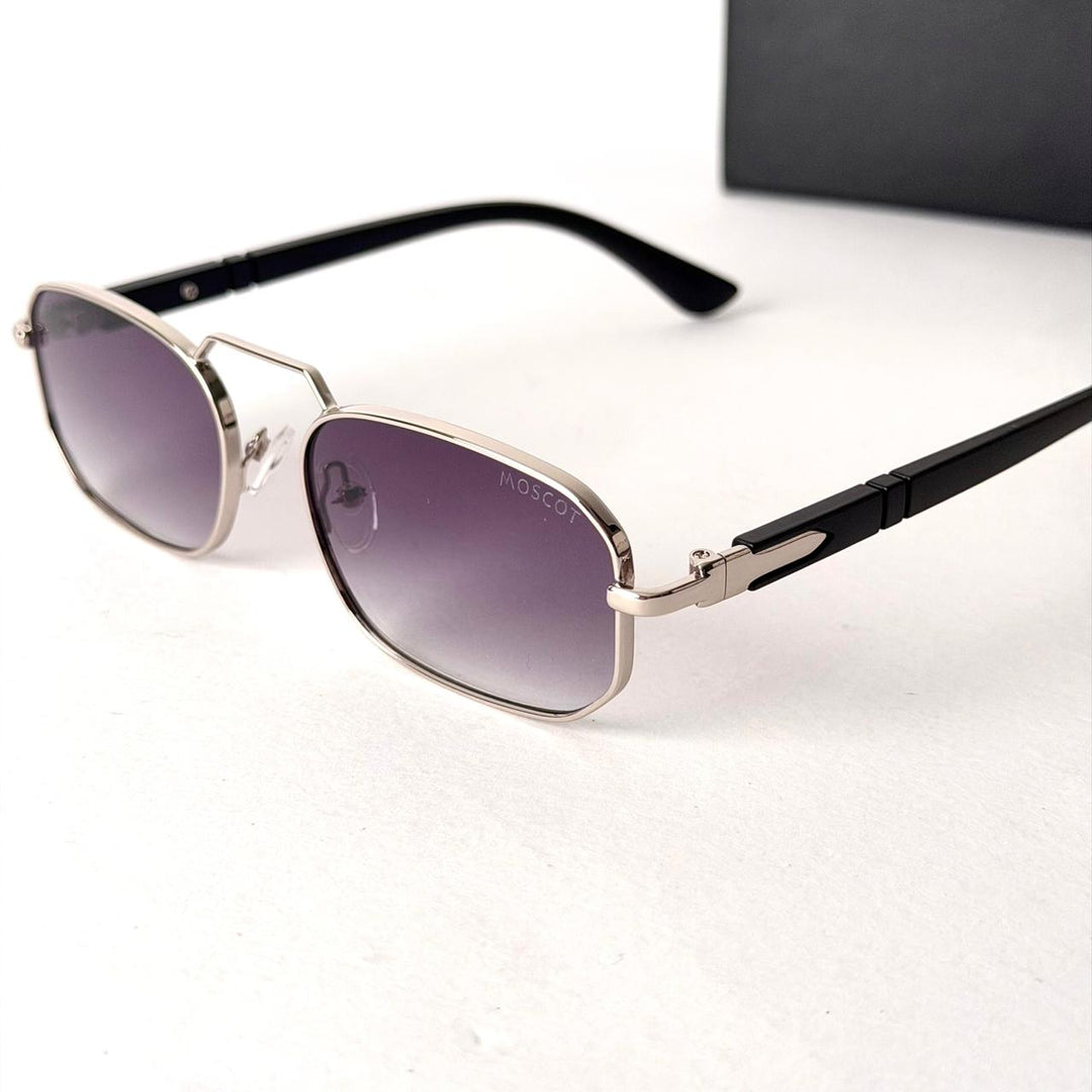 MOSCOT Hexagonal Silver – Purple Gradient - Giiz store