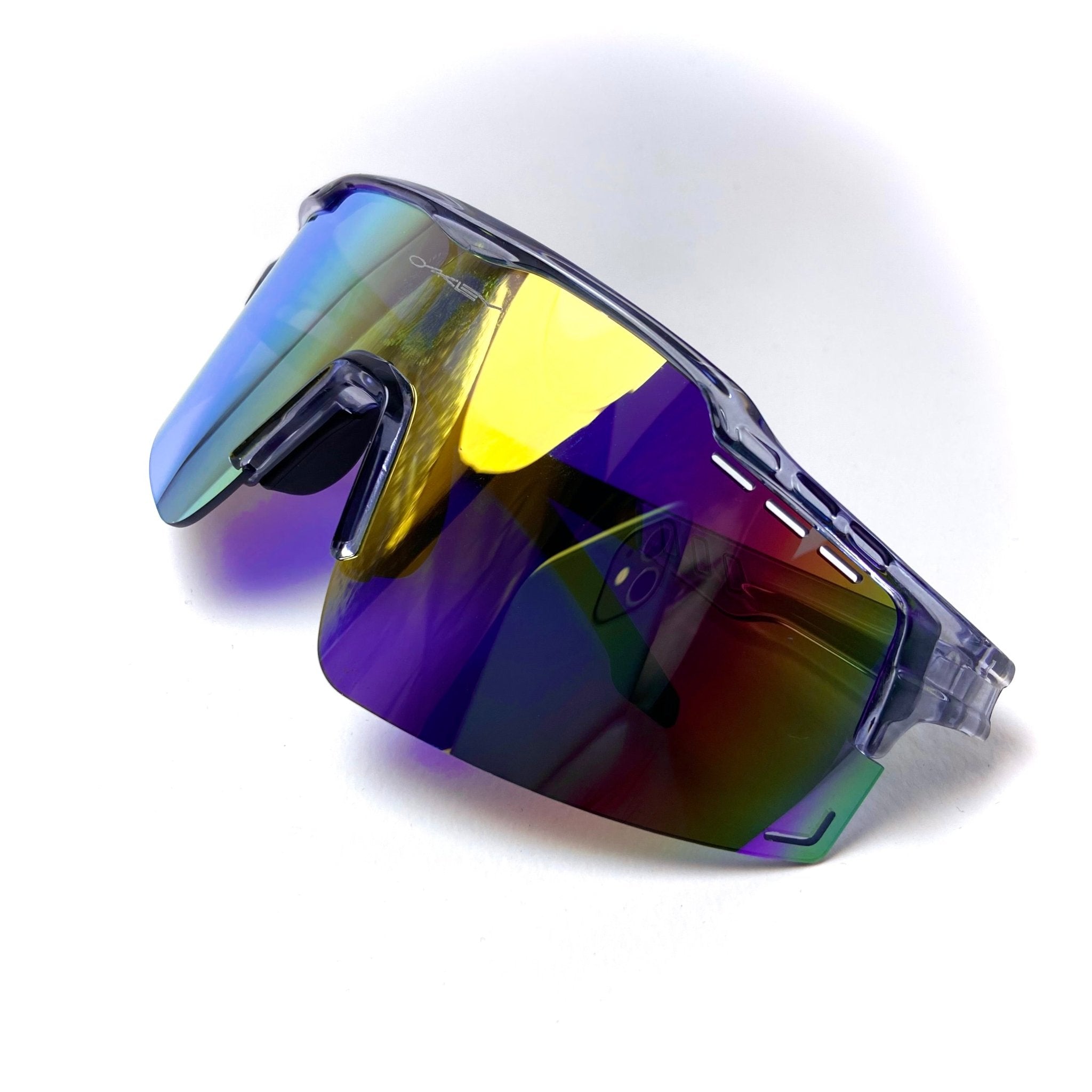 アクセサリー OAKLE RADAR EV TranslucentSapphire Oakley Radar EV - Transparent Rainbow - Giiz store
