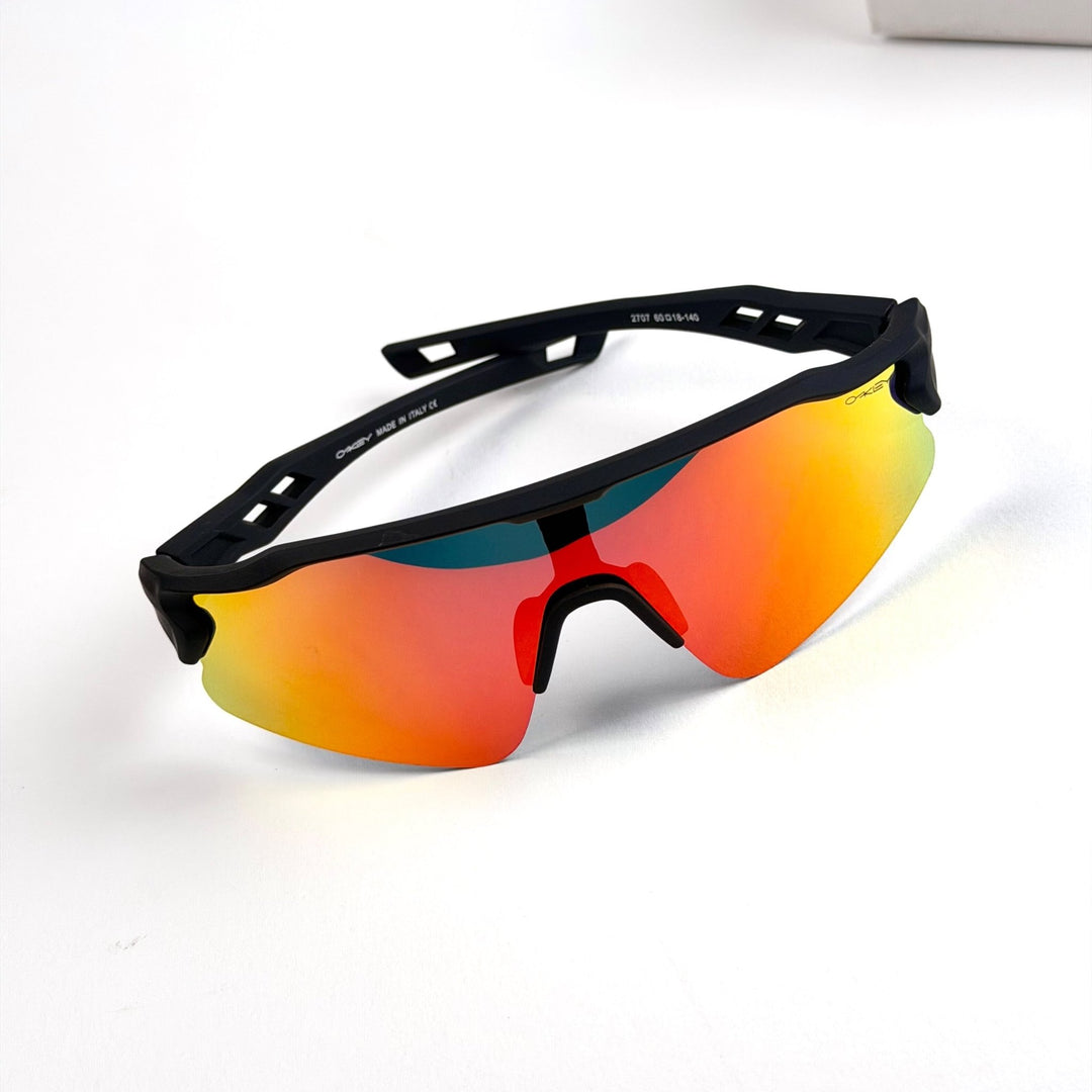 Oakley Radar Plate – Black Multicolor Mirror - Giiz store