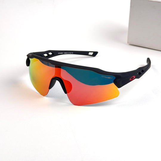 Oakley Radar Plate – Black Multicolor Mirror - Giiz store