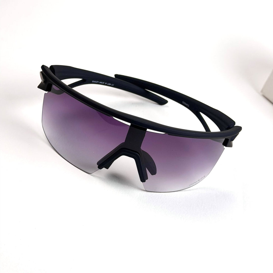 Oakley Sport Shield – Matte Black Purple Gradient - Giiz store