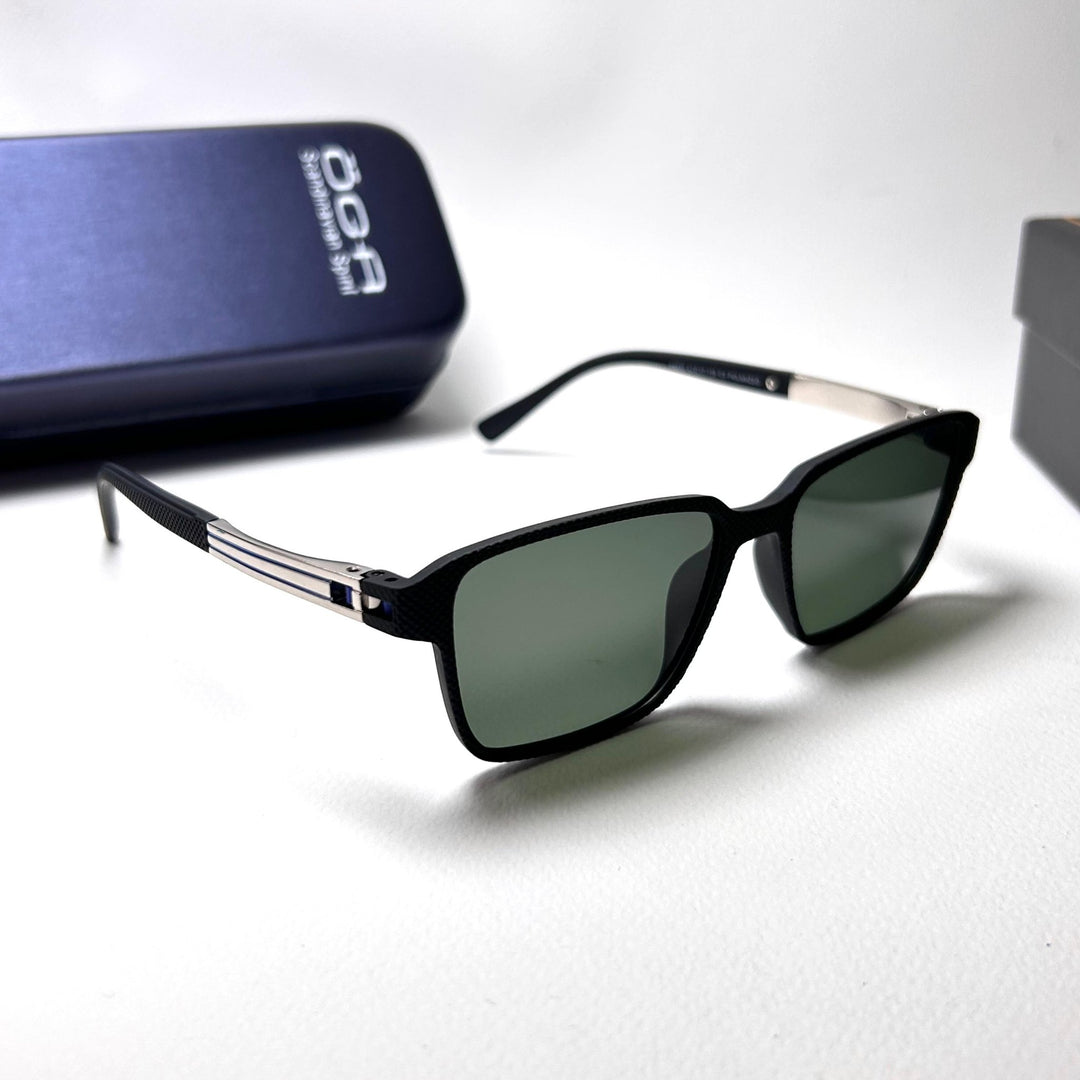 ÖGA P8237 C3 Polarized – Textured Black n Oily Green - Giiz store