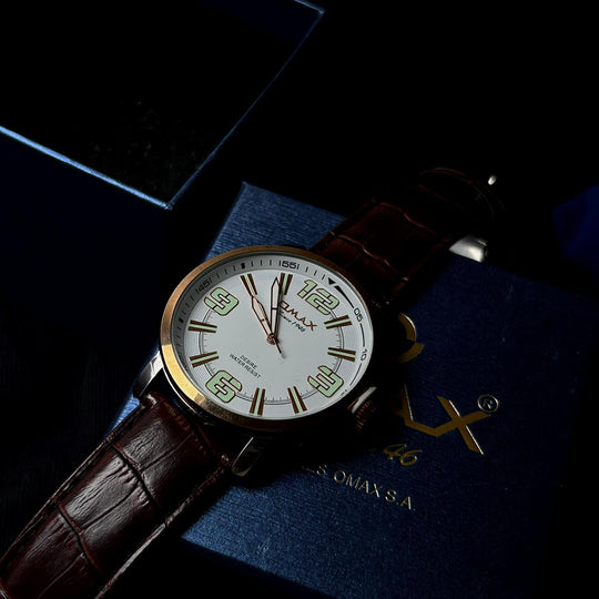 Omax DX05G35A For Him - Brown White - Giiz store