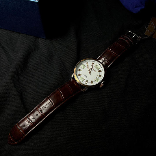 Omax DX05G35A For Him - Brown White - Giiz store