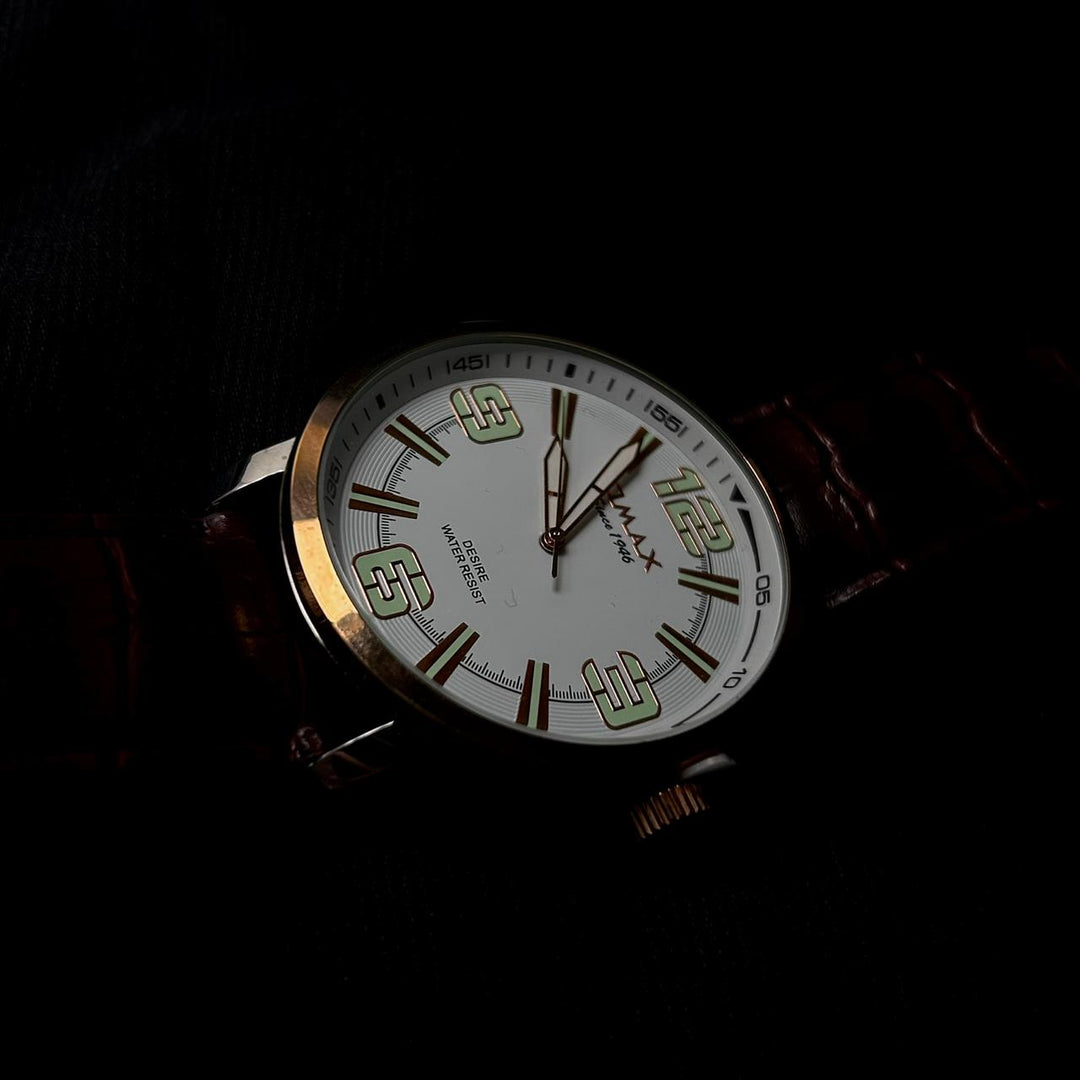 Omax DX05G35A For Him - Brown White - Giiz store