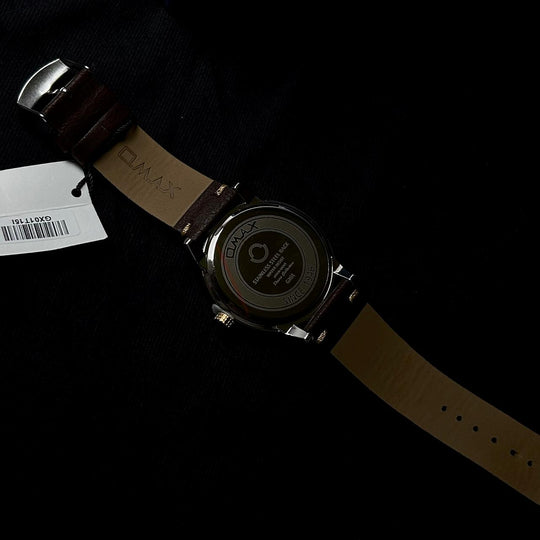 Omax GX01P62I For Him – Brown Gold Dial - Giiz store