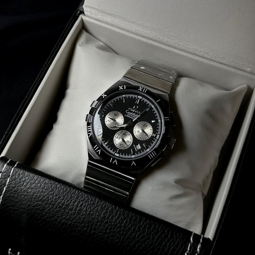Omega Constellation Co - Axial Chronograph - Silver - Giiz store
