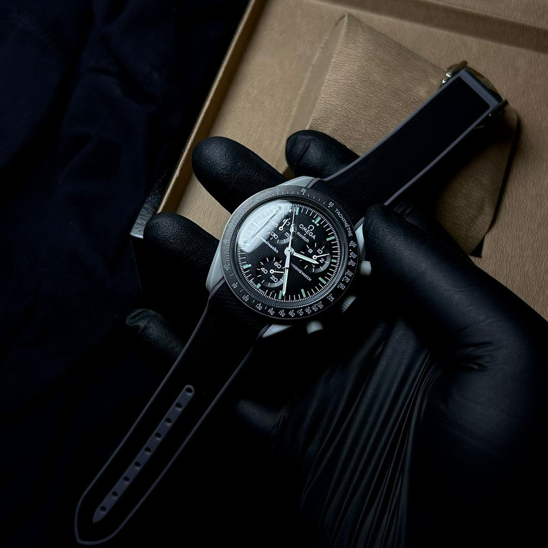 Omega MoonSwatch Mission Mercury – Black Gray - Giiz store
