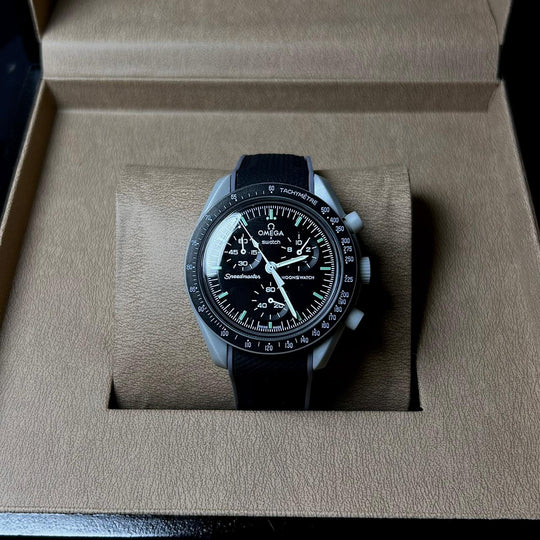 Omega MoonSwatch Mission Mercury – Black Gray - Giiz store