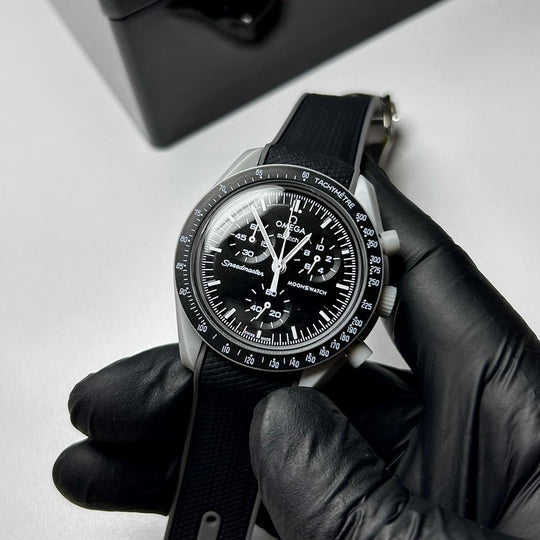 Omega MoonSwatch Mission Mercury n – Black Gray - Giiz store