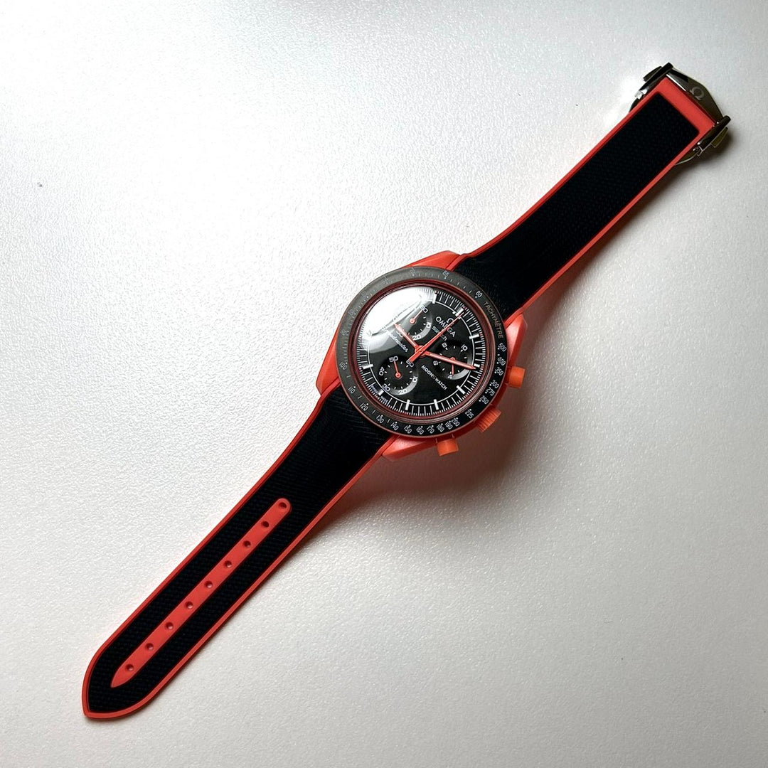 Omega MoonSwatch Mission To Mars n - Orange Black - Giiz store