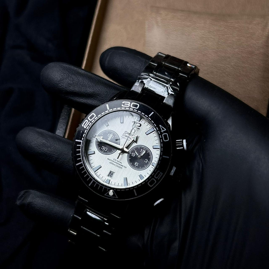 Omega Seamaster Co - Axial Master Chronometer – Black White - Giiz store