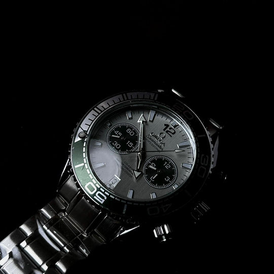 Omega Seamaster Co - Axial Master Chronometer – Silver Olive White - Giiz store