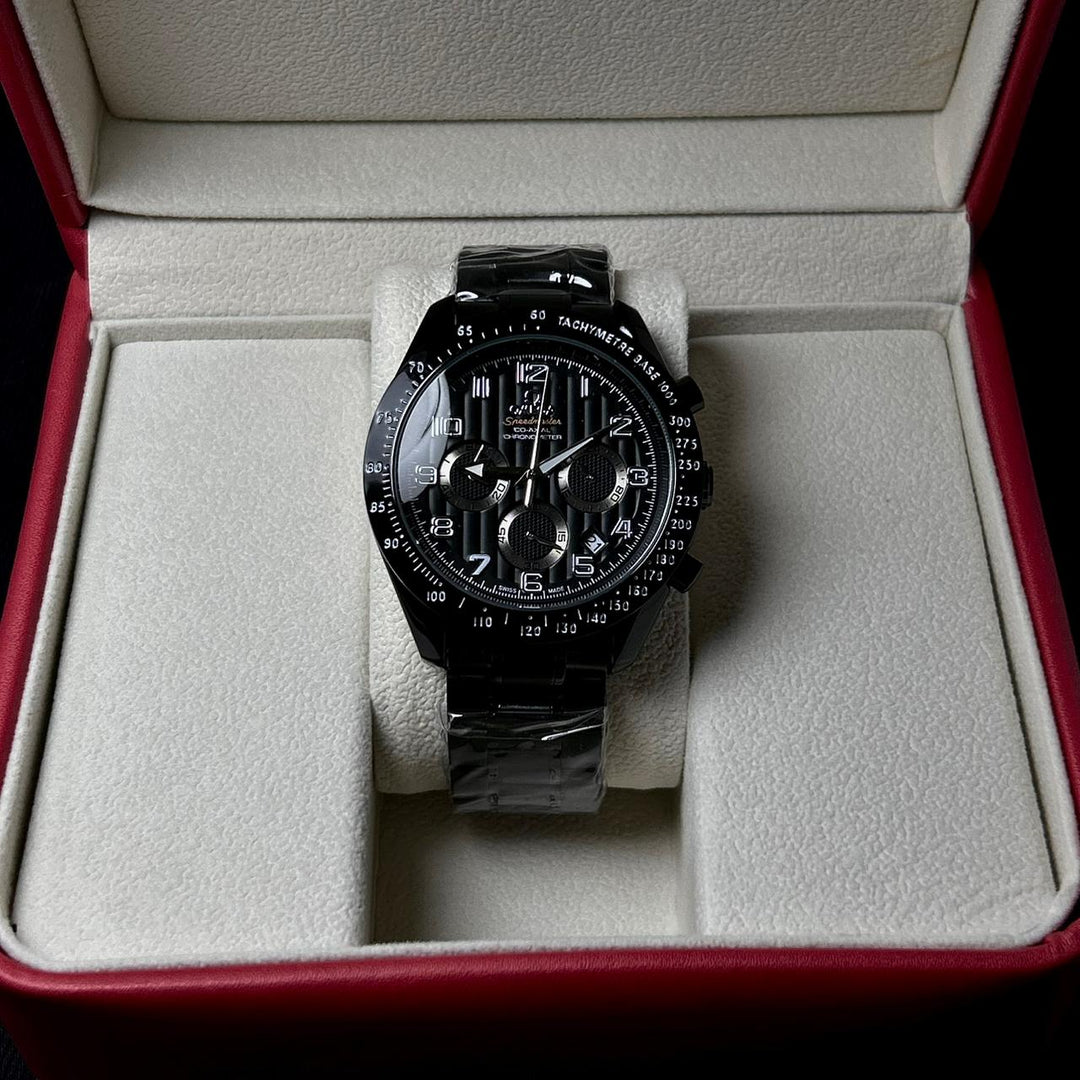 Omega Speedmaster Co - Axial Chronometer – Black - Giiz store