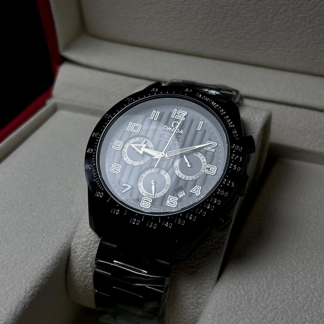 Omega Speedmaster Co - Axial Chronometer – Black - Giiz store