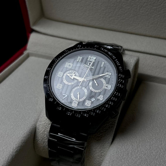 Omega Speedmaster Co - Axial Chronometer – Black - Giiz store