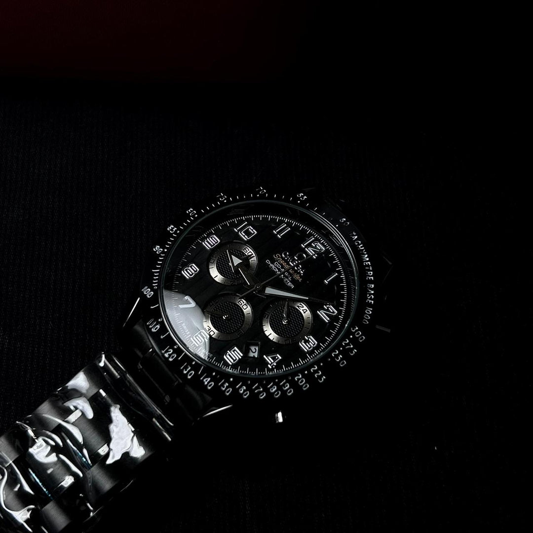 Omega Speedmaster Co - Axial Chronometer – Black - Giiz store
