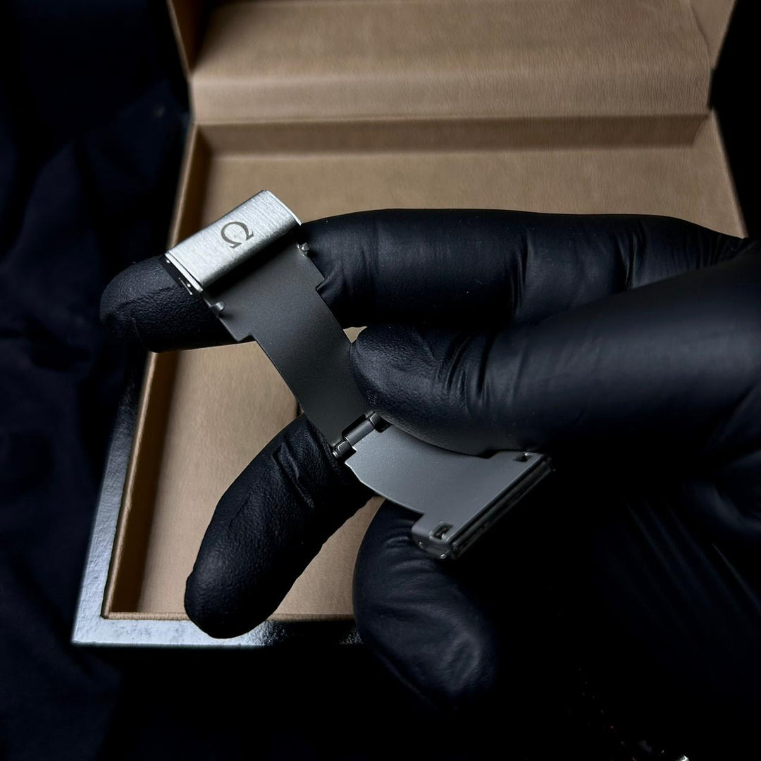 Omega Speedmaster Moonwatch Homage – Black Blue Dial - Giiz store