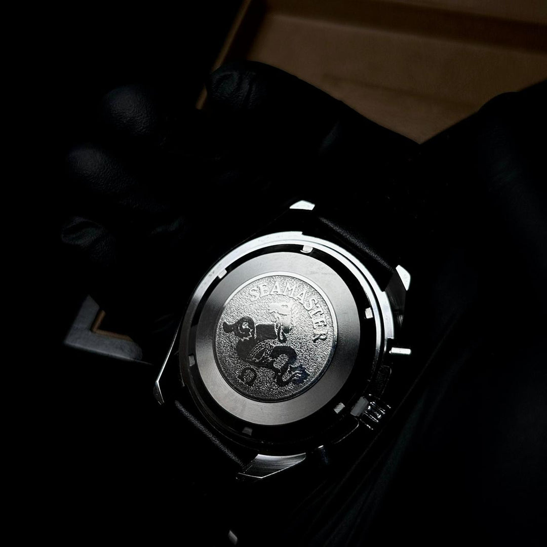 Omega Speedmaster Moonwatch Homage – Black Blue Dial - Giiz store