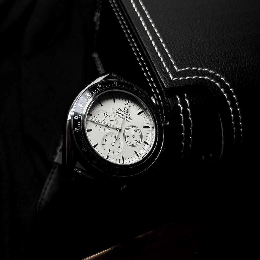 Omega Speedmaster Moonwatch Homage – White Dial - Giiz store